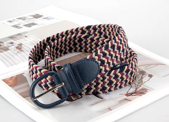 Fashion Women Fabric Elastic Belt Woven 95cm Soft Surface
