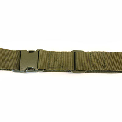Polyester Plastic Buckle Nylon Belt 100CM Canvas Ribbon Belt