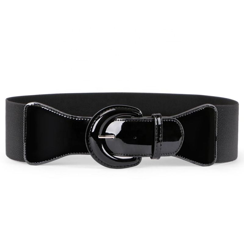 Polyester Women Elastic Belts Dressy 7.4cm Width Fashion